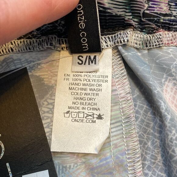 Onzie Runner shorts S/M. Science color. Windbreaker material. Matching jacket - Picture 9 of 10